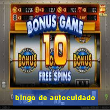 bingo de autocuidado